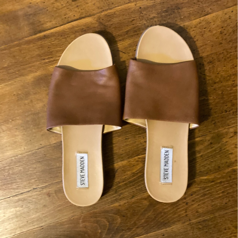 Steve Madden sandals brown 8M